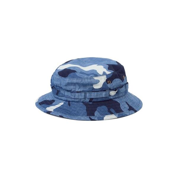 帽子 ハット インディゴ カモフラージュ ジャングル ハット メンズ レディース