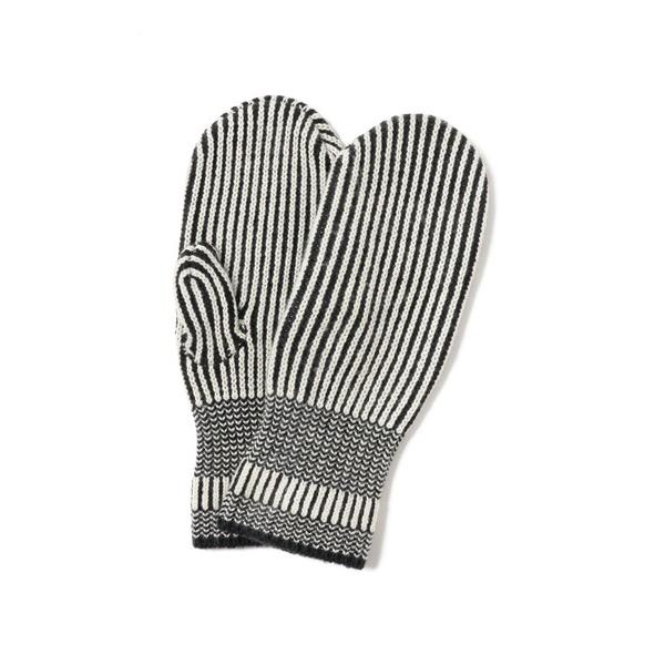 手袋 Wool Cashmere Rib Mitton メンズ