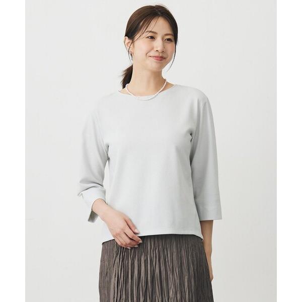 tシャツ ラメ針抜き カットソー レディース