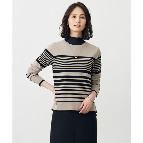 ニット セーター VIGODA ボーダー ニット レディース