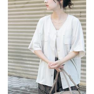 ブラウス シャツ Vネックステッチブラウス レディース｜ZOZOTOWN Yahoo!店