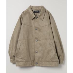 ブルゾン アウター ステッチスエードジャケット/496853 レディース