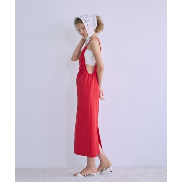 ワンピース Water-Repellent Light Seersucker Cami Dress