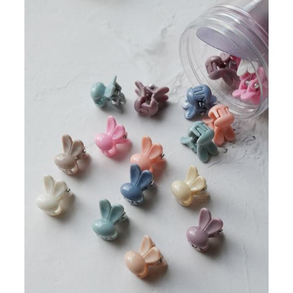 ヘアクリップ 「 Port / ポート 」 50個セット カラフル ミニミニクリップ / ヘアクリッ...
