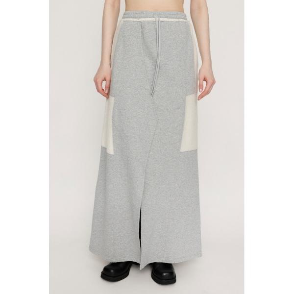 スカート SWITCHING SW SK スウィッチング スウェット スカート