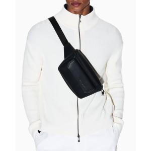 ウエストポーチ 「A|X アルマーニ エクスチェンジ」「オンライン限定」AXロゴ ボディバッグ/ウエストバッグ メンズ