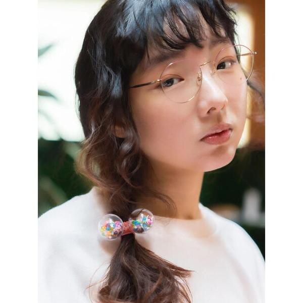 ネックレス エイミーちゃん シャカシャカヘアゴム レディース