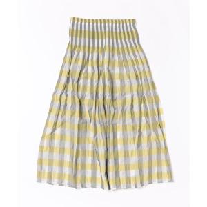 スカート リバーシブルチェックスカート
