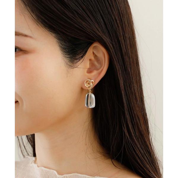 イヤリング JewCas「動画あり」ネオエデン レクタングルエアフィットイヤリング「JC4884」 ...