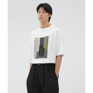 tシャツ COLLAGE PRINT COTTON JERSEY メンズ