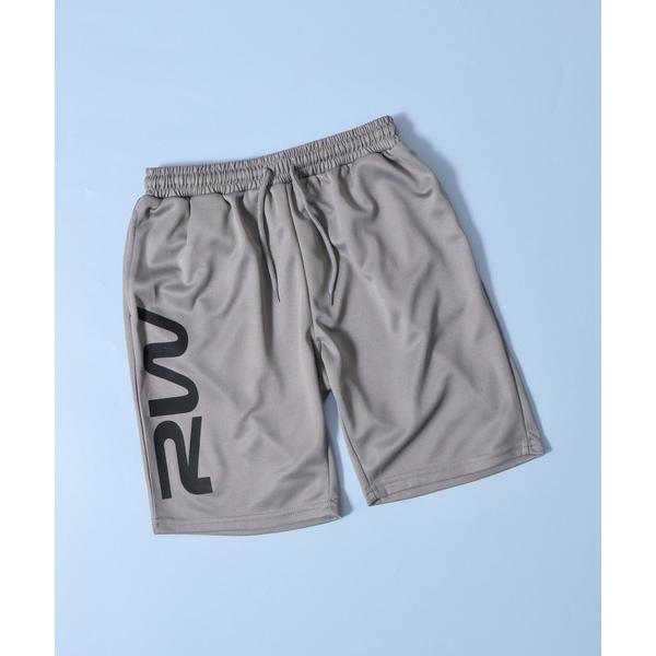 パンツ キッズ ドライメッシュ ロゴ ハーフパンツ キッズ 子供服 男の子 女の子