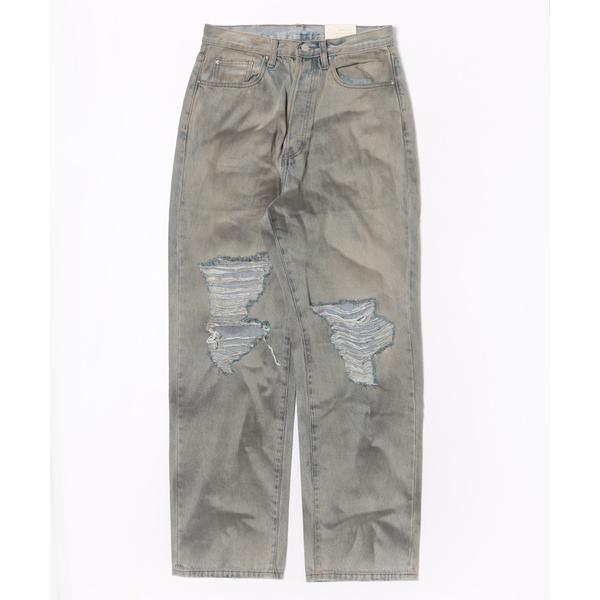 ジーンズ 「mnml」ULTRA BAGGY DESTROYED DENIM 「I」 メンズ