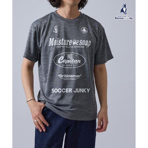 tシャツ 「SOCCERJUNKY/サッカージャンキー」MOISTURE SOAP ワークアウトTE...