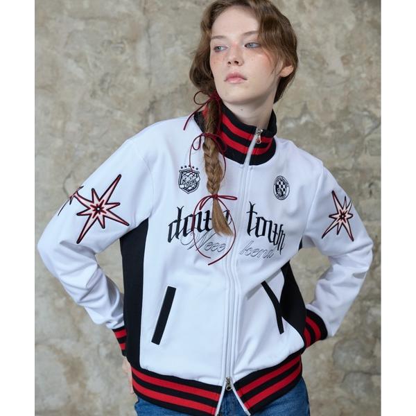 パーカー L13 BIG NUMBER JERSEY ZIP UP レディース