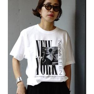 tシャツ GOOD ROCK SPEED (グッドロックスピード) B'2nd別注LIFE NY Tシャツ レディース
