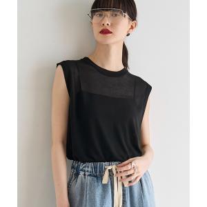 サマーニット ニット セーター シアーノースリーブニット レディース｜ZOZOTOWN Yahoo!店