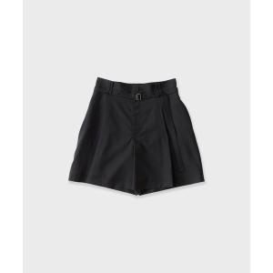 パンツ LE CIEL BLEU/ルシェルブルー  Tucked Front Shorts タックフロントショーツ レディース