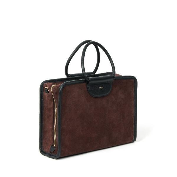 ハンドバッグ 「BEAURE/ビュレ」Suede Classic ブリーフ Bag