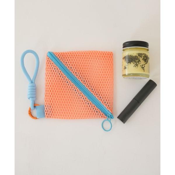 ポーチ 「 Port / ポート 」 バイカラー カラフルポップ メッシュ ミニ ポーチ # レディ...