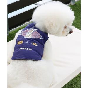 犬 服 「犬服・リバーシブル・２yay」DOGひっくり中綿ベスト