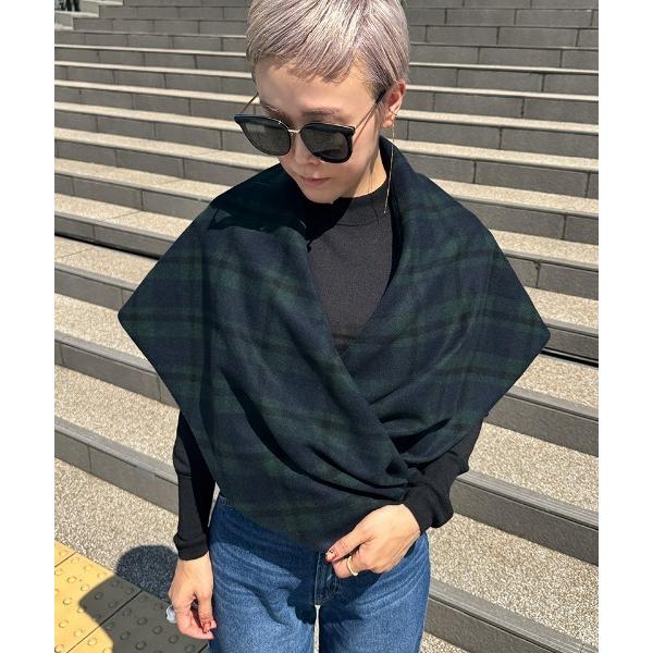 コート アウター マルチウェイショール レディース