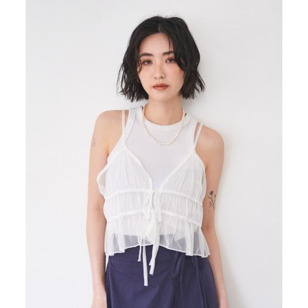 チュールビスチェ レディース