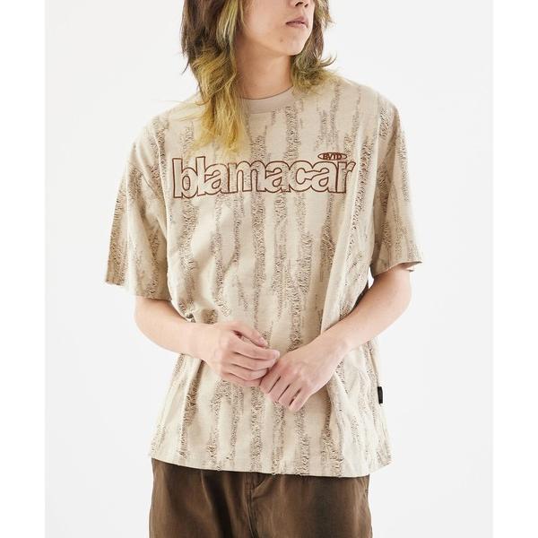 tシャツ Damaged sheer T-shirt/ダメージシアー Tシャツ メンズ レディース