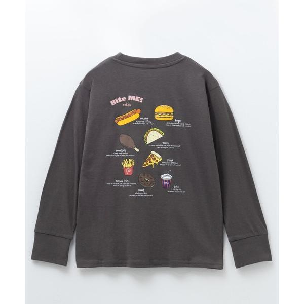 tシャツ T-GRAPHICS スイーツフード プリント長袖Tシャツ「綿100%」 キッズ 子供服 ...