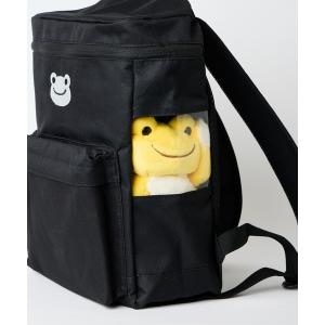 デイバック リュック 「 かえるのピクルス / pickles the frog 」防災グッズ 無事かえる スクエアリュック　NJI レディース メン