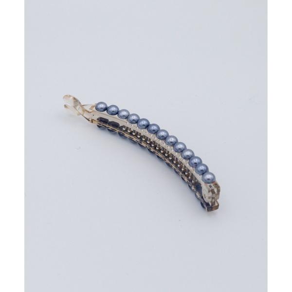 ヘアゴム スカイブルーリボン・バナナクリップ