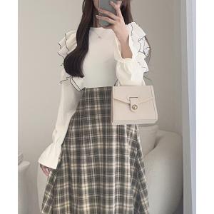 クチュールバイロジータ couture BY ROJITA フリルチョーカーツイード