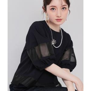 ブラウス シャツ 「7分袖／秋まで着られる」Tブラウス レディース