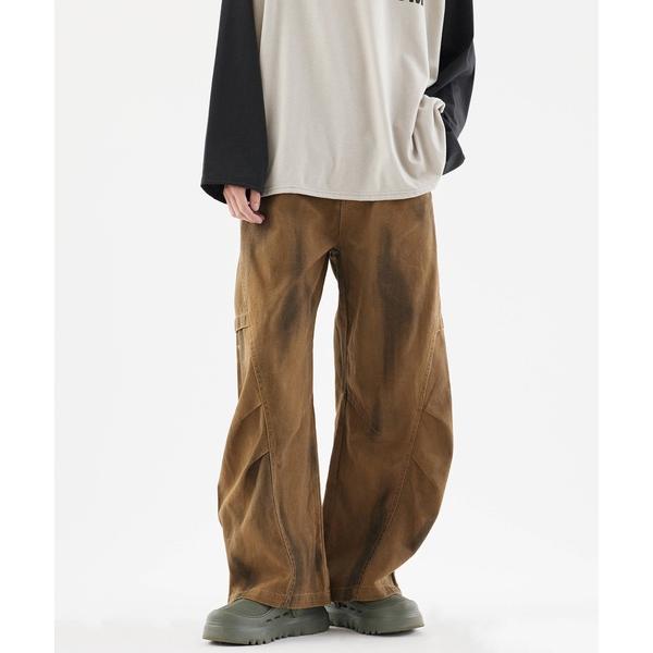 ジーンズ Super wide baggy denim pants/スーパーワイド バギーデニムパン...