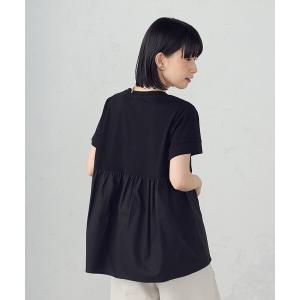 ☆美品【BURBERRY BLUE LABEL】半袖ワンピース 36 BURBERRY BLUE LABEL 「BURBERRY LABEL」 刺繍半袖ワンピース 36
