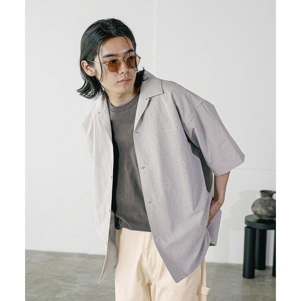 シャツ 「遊び心が可愛い」ラクガキ半袖シャツ メンズ