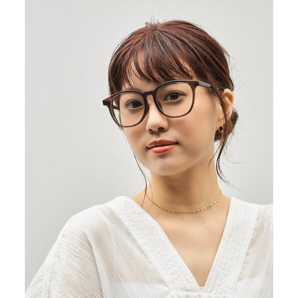 サングラス SUNCUTGlasses/UV100%CUT ウェリントン型 クリアレンズサングラス｜...