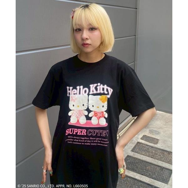 tシャツ 「HELLO KITTY」SUPER CUTE Tシャツ レディース