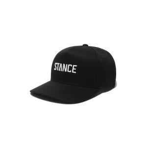 キャップ 帽子 「STANCE/スタンス」コットンツイルロゴキャップ　 / おしゃれなギフトに最適！ / ICON SNAPBACK HAT メンズ