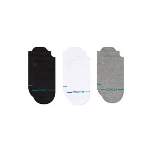 靴下 「STANCE/スタンス」スニーカーソックス3足セット / ギフトにも最適！ /　ICON LOW TAB 3 PACK メンズ レディース