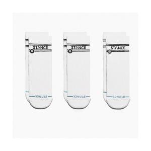 靴下 「STANCE/スタンス」レディースロゴソックス3足セット / ギフトにも最適！ / BASIC QUARTER 3 PACK レディース