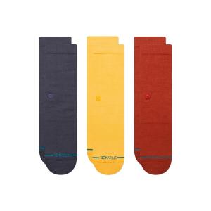 靴下 「STANCE/スタンス」クルーソックス3足セット　/ ギフトにも最適！ / 　ICON 3 PACK メンズ