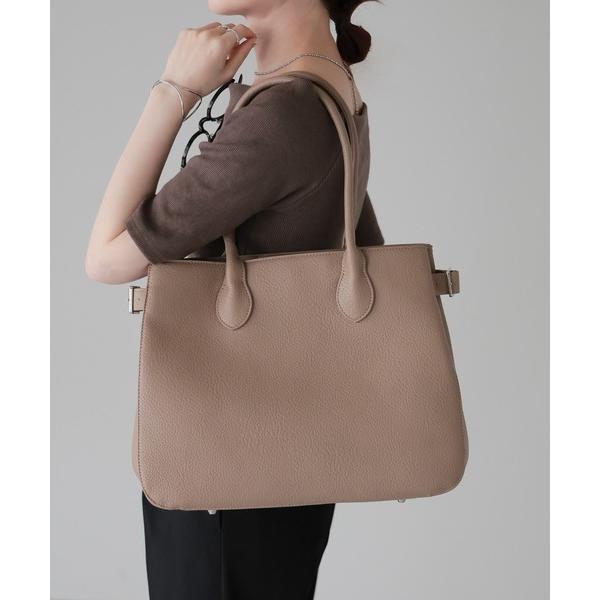 ビジネスバッグ 「グッシオベーシック」サイドベルトトートバッグ レディース
