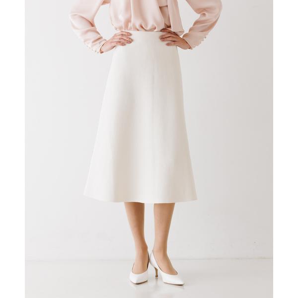 スカート ミラノリブフレアスカート