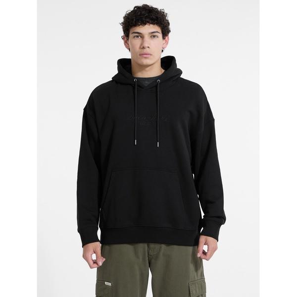 パーカー GUESS JEANS Hood Os 3D Embro Script Logo Swea...