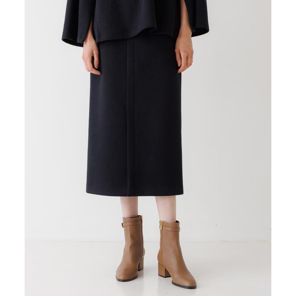 スカート ブークレフロントスリットタイトスカート