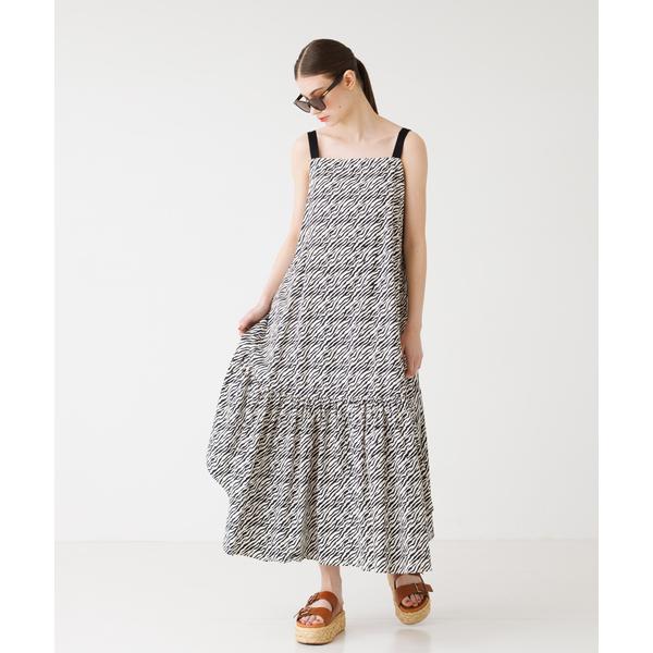 ワンピース ゼブラプリントワンピース