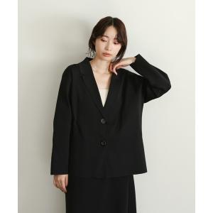 ジャケット テーラードジャケット 「Et」Spandex Knit Jacket / 軽量 レディース