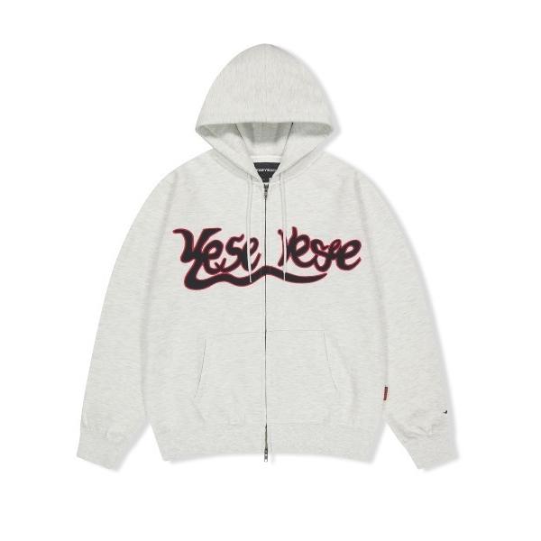 パーカー Y.E.S Snail Logo Zip-up Hoodie メンズ レディース