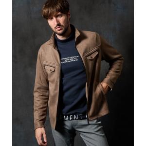 革ジャン ライダース ポンチ起毛ジップアップブルゾン メンズ｜ZOZOTOWN Yahoo!店