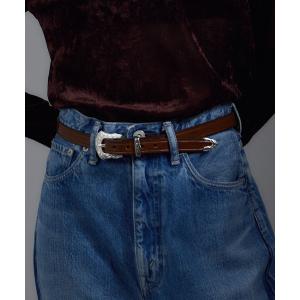 ベルト 「TORY LEATHER（トリーレザー）」3/4inch Western Belt／ベルト レディース